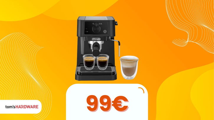 Immagine di Ottimo caffè, poca spesa. Macchina a cialde De Longhi scontata sotto i 100€