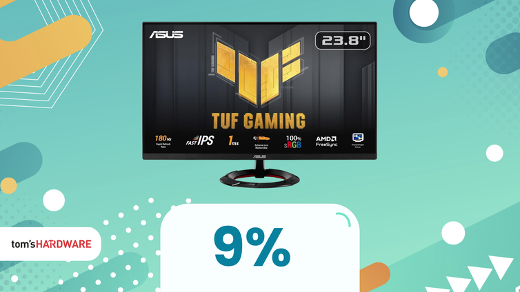 Immagine di ASUS TUF Gaming da 23,8" a un prezzo SHOCK! (-144€)