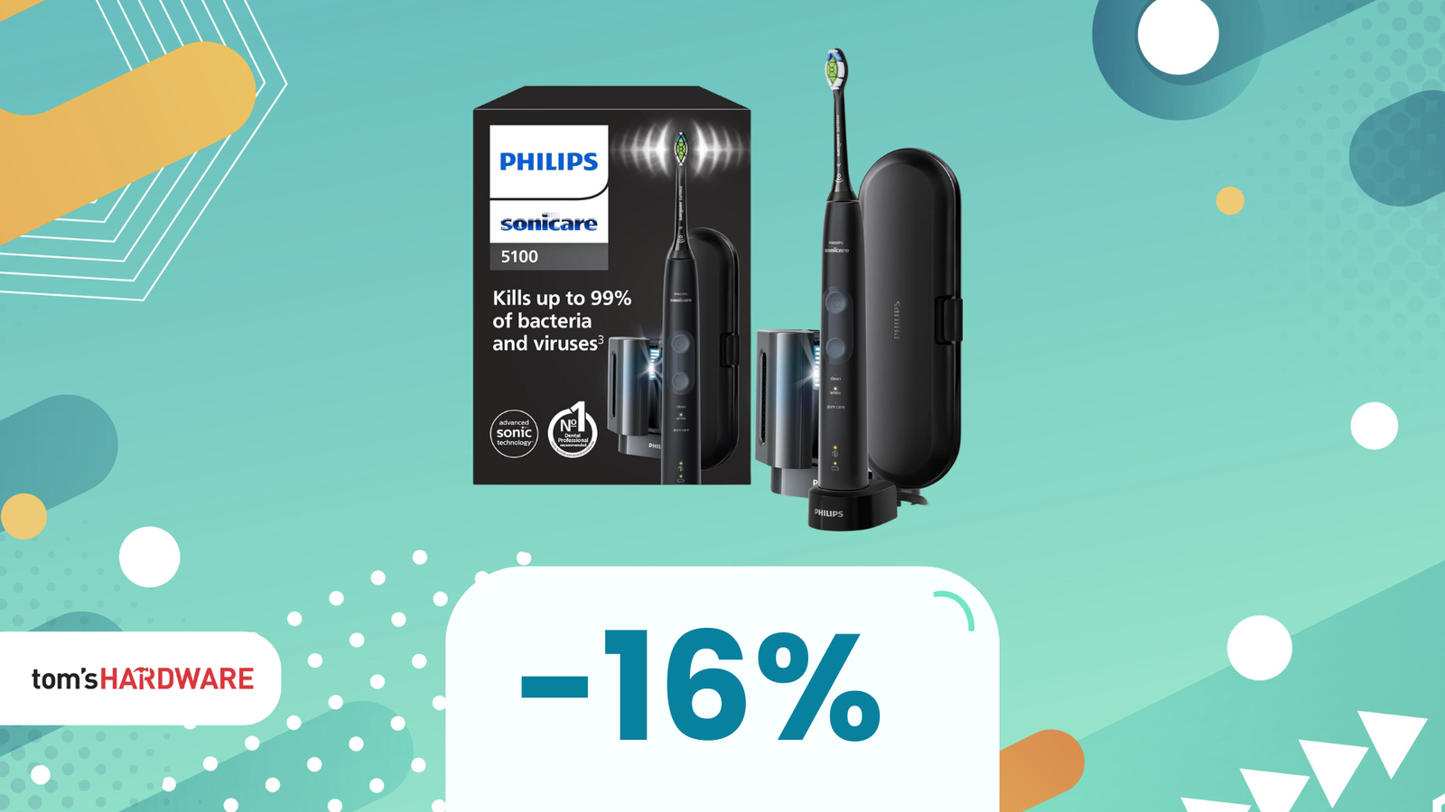 Immagine di Philips Sonicare ProtectiveClean 5100 a soli 100€!