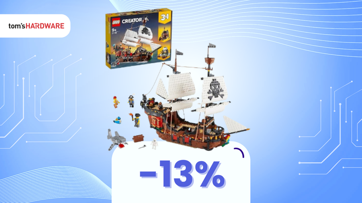 Immagine di Galeone dei pirati LEGO a 113€ per diventare il terrore dei mari!