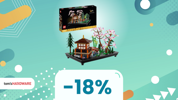 Immagine di Trasforma la tua casa in un'oasi zen con il set LEGO il giardino tranquillo, oggi in SCONTO! -18%