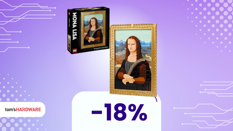 Immagine di Gioconda LEGO a 82€: scoprite il capolavoro di Leonardo in mattoncini!