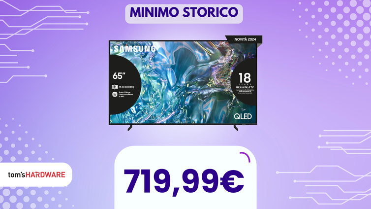 Immagine di Migliora le tue serate con questa smart TV Samsung da 65", oggi al suo MINIMO STORICO!