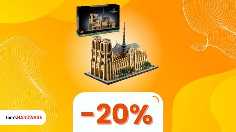 Immagine di LEGO Architecture Notre-Dame de Paris: un pezzo da collezione imperdibile, ora SCONTATO del 20%!