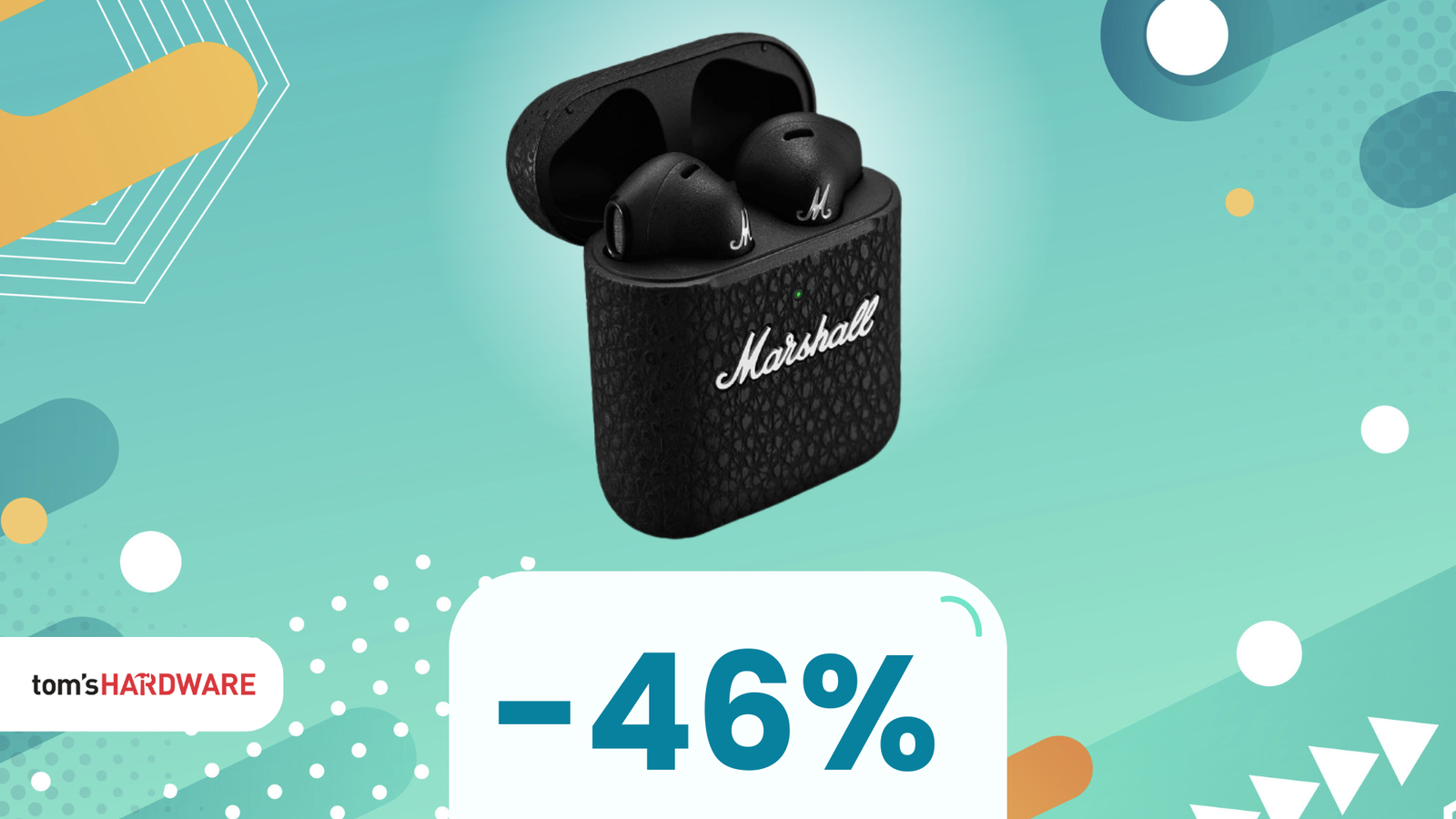 Immagine di Marshall Minor III: auricolari dal design iconico a META' PREZZO! -46%