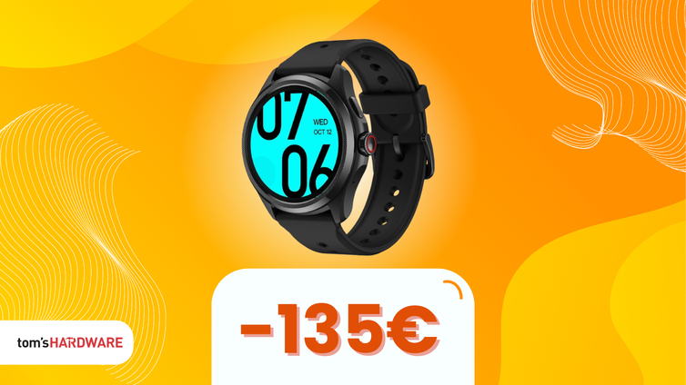 Immagine di TicWatch Pro 5 in SUPER SCONTO: lo paghi MENO DELLA META'!