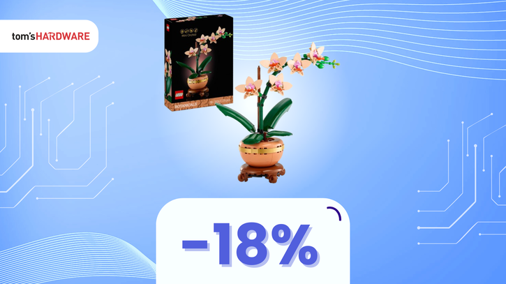 Immagine di LEGO Botanicals Mini-Orchidea, il regalo perfetto per San Valentino, oggi a PREZZO SCONTATO! -18%