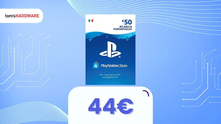 Immagine di Con 44€ ricarichi 50€ su PlayStation Network. Il modo per risparmiare