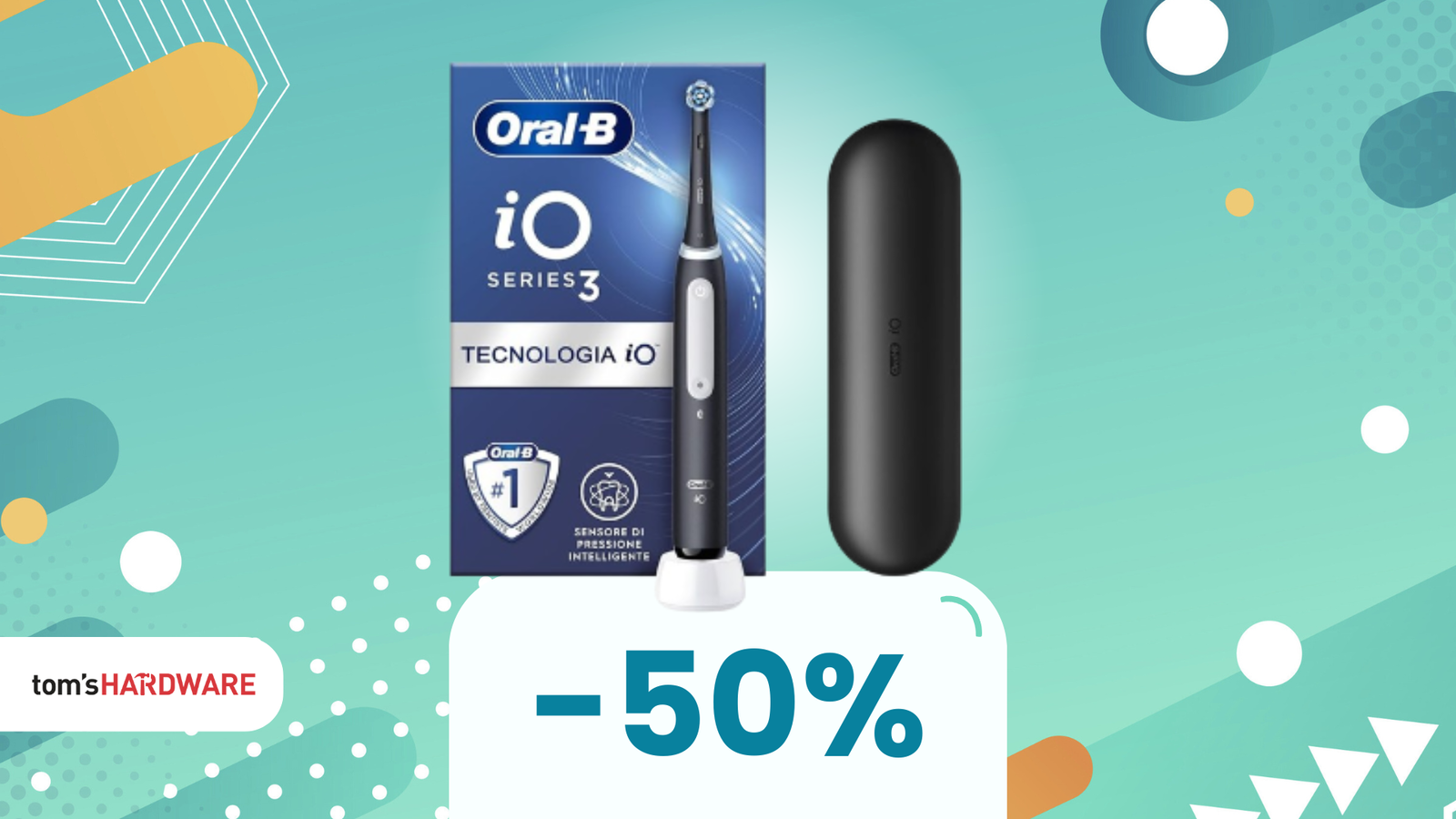 Immagine di Il tuo sorriso ha un nuovo eroe: spazzolino Oral-B a soli 60€!