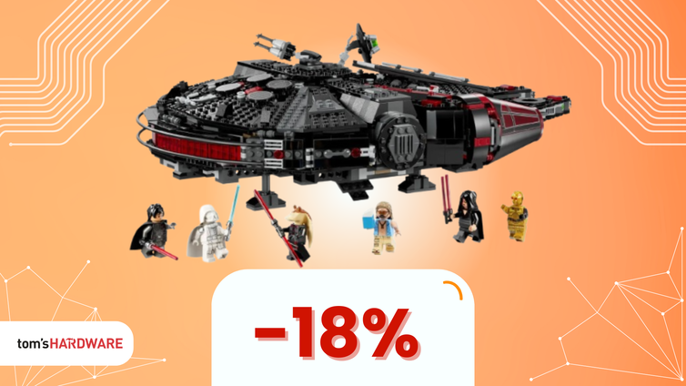 Immagine di Passate al Lato Oscuro con il Dark Falcon LEGO a 147€!