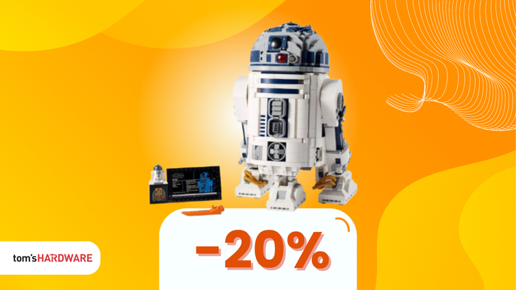 Immagine di Stupendo R2-D2 LEGO a soli 80€: che la Forza sia con voi!