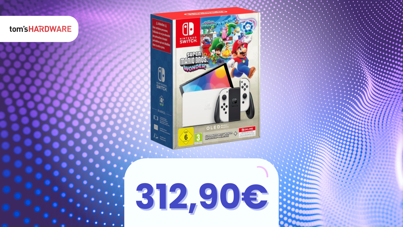 Immagine di Nintendo Switch OLED con Super Mario Bros Wonder e 12 mesi di NSO in SCONTO! IMPERDIBILE