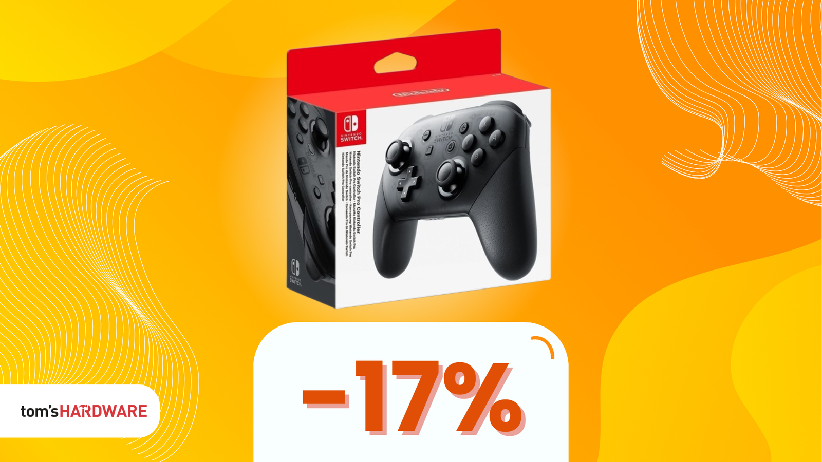 Immagine di Nintendo Switch Pro Controller in OFFERTA: precisione e comfort per veri gamer! - 17%