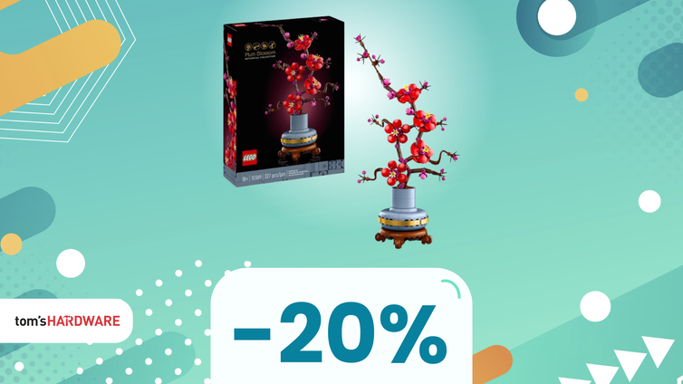 Immagine di Crea la tua oasi zen con il set LEGO albicocco giapponese in OFFERTA! -20%