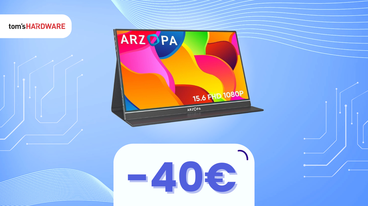 Immagine di Migliora il tuo spazio di lavoro con questo monitor portatile, oggi IN OFFERTA! -40€