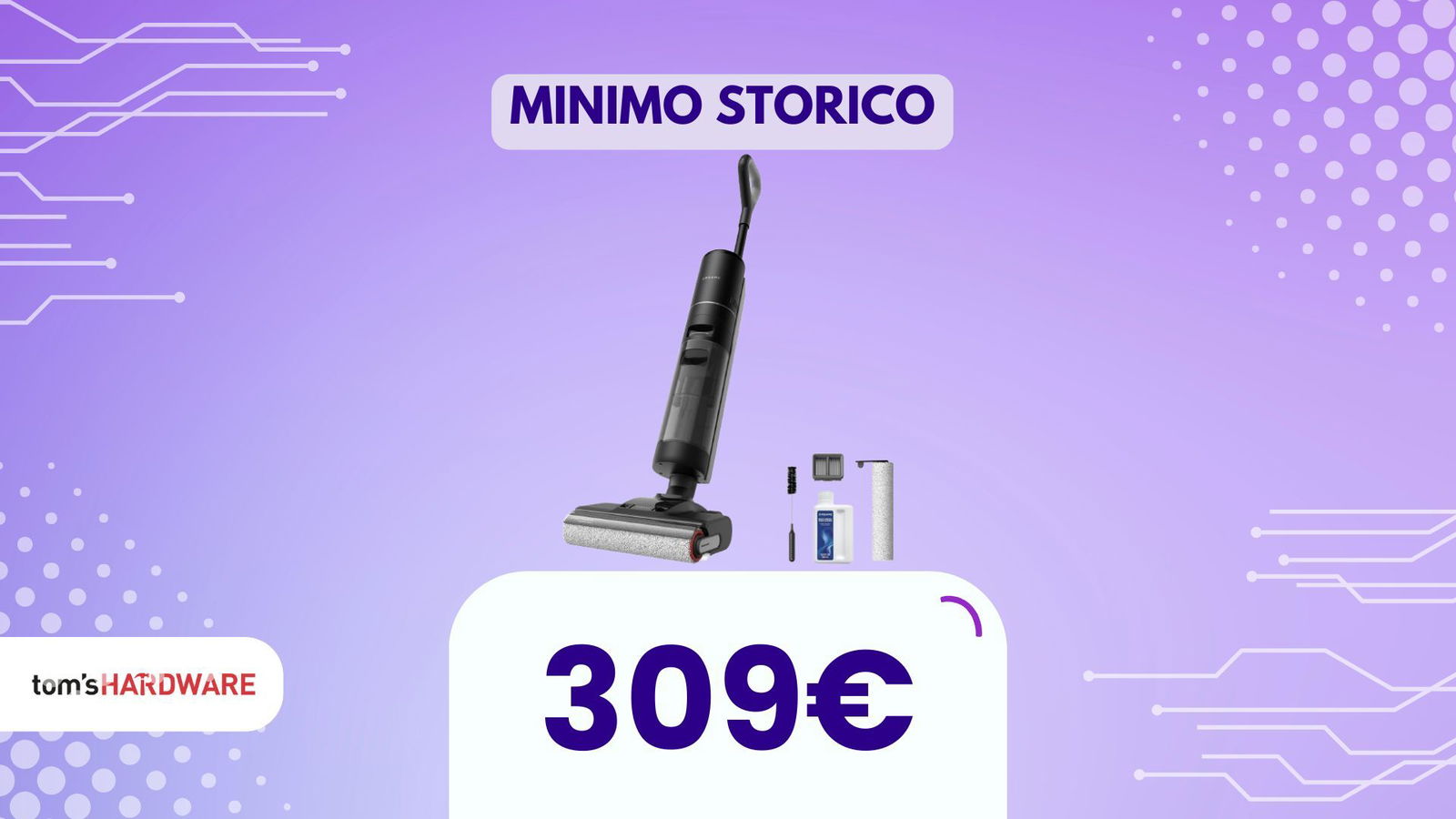 Immagine di Perché aspirare e lavare separatamente? Con questo Dreame fai tutto in una volta, sconto top!