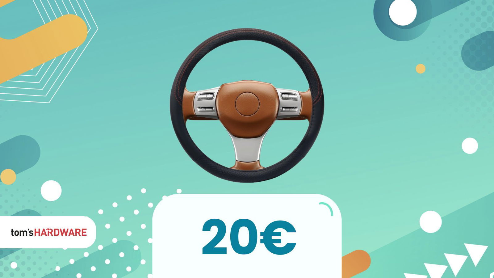 Immagine di Upgrade istantaneo per la tua auto: coprivolante sportivo a soli 20€