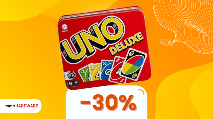 Immagine di UNO Deluxe a soli 18€: preparatevi a divertirvi senza limiti!