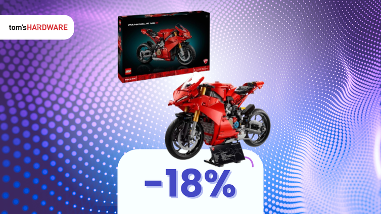 Immagine di MERAVIGLIOSA Ducati Panigale V4 S LEGO a soli 164€!