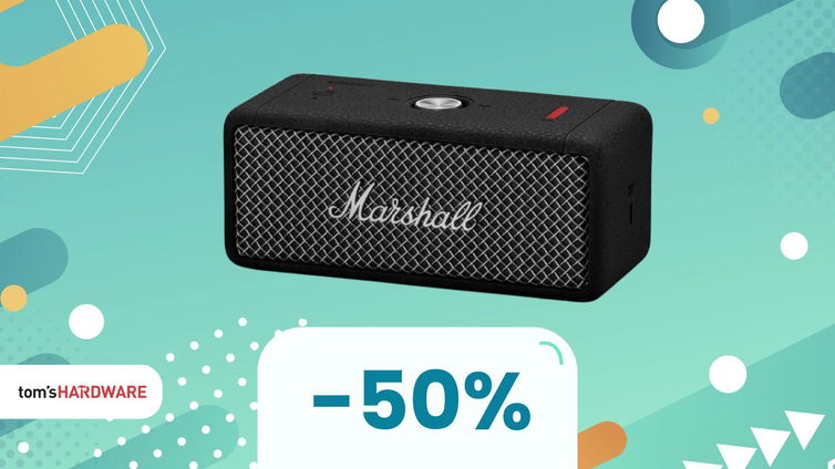 Immagine di 89€ per questa Marshall è un affare, e se una cassa non basta, puoi collegarne una seconda