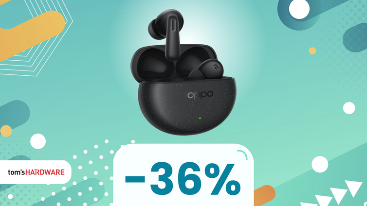 Immagine di Non lasciarti sfuggire gli auricolari Oppo Enco Air4 Pro a un prezzo SHOCK! -36%