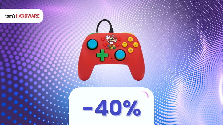 Immagine di Super Mario? Esiste il controller perfetto per voi fan ed è in super sconto