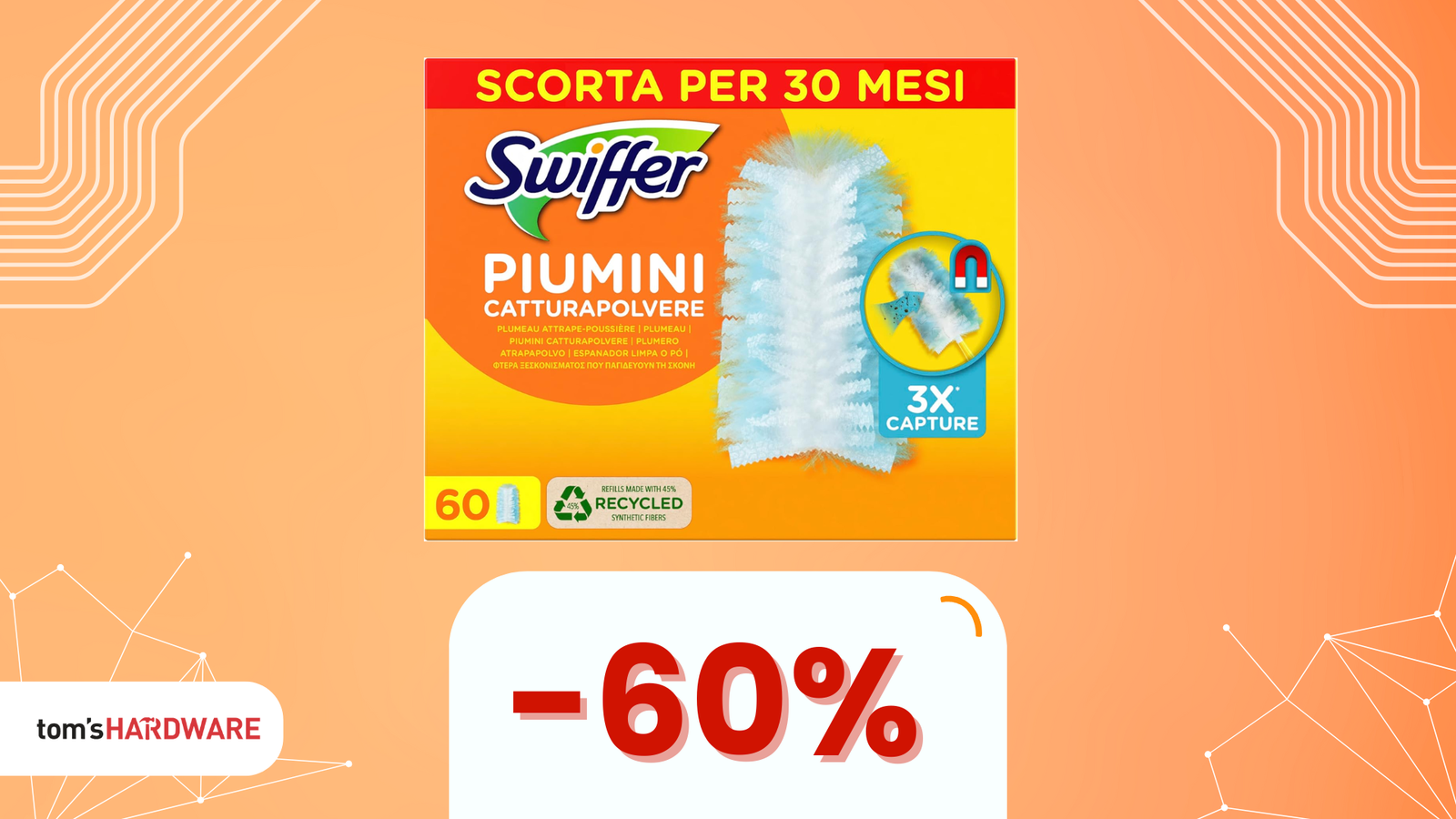 Immagine di Addio polvere con i Swiffer Duster Piumini Catturapolveri a meno di META' PREZZO! (-60%)