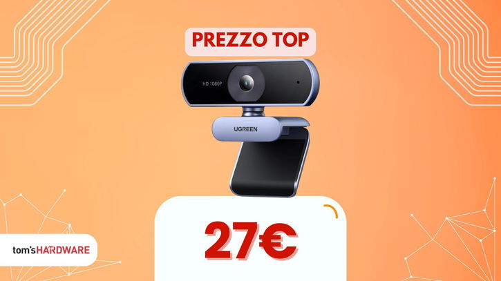 Immagine di Solo 27€ per una webcam con sensore CMOS: immagini e audio cristallini