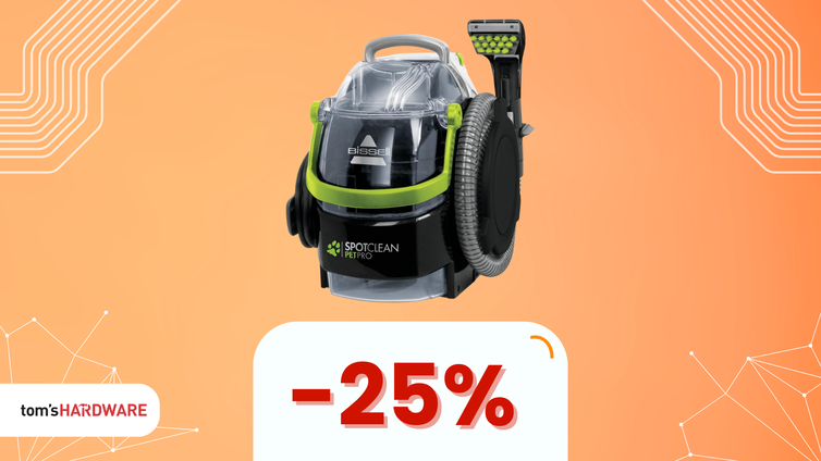 Immagine di Bissell SpotClean Pet Pro: risparmi il 25% su Amazon!