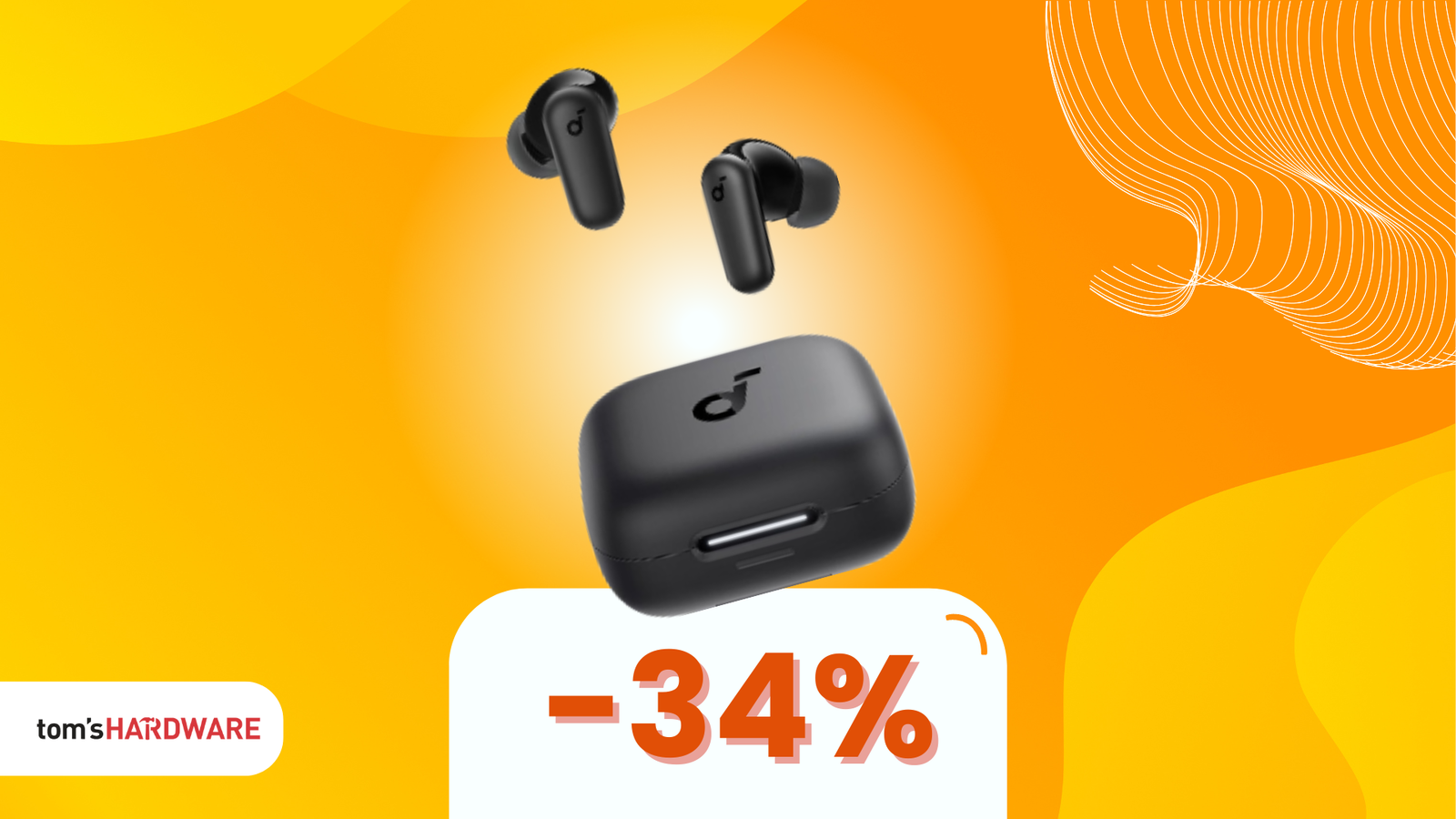 Immagine di Auricolari Soundcore a soli 33€ con 45 ore di musica no-stop!