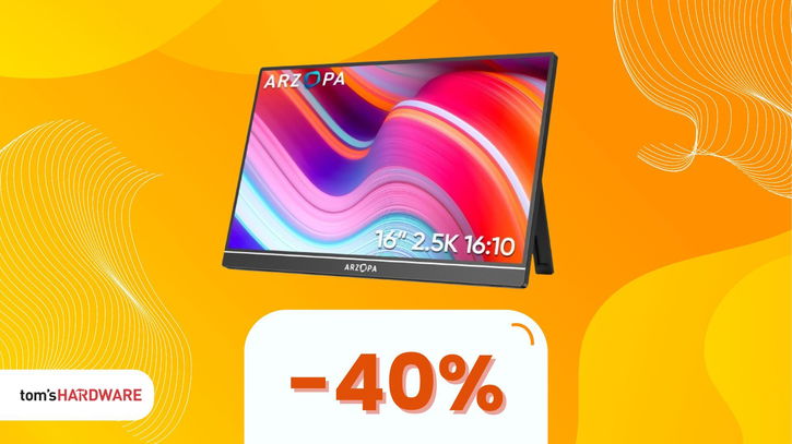 Immagine di 40% di sconto su un monitor, ma non è il solito che pensi