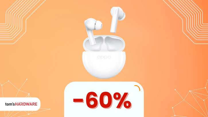 Immagine di Auricolari incredibili a un prezzo SHOCK: OPPO Enco Buds2 a meno di metà prezzo! (-60%)