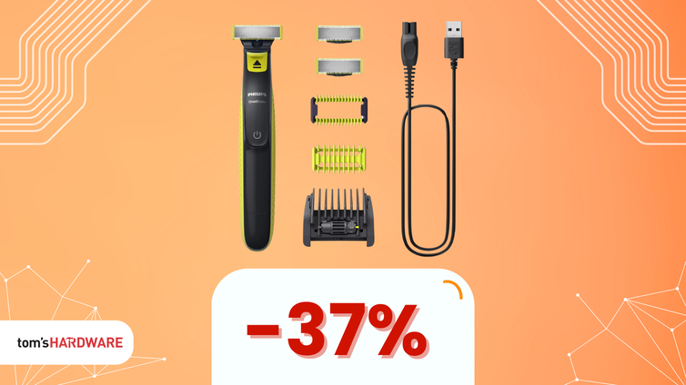 Immagine di Il regalo di San Valentino perfetto per il tuo lui: Philips OneBlade a un prezzo SHOCK! (-37%)