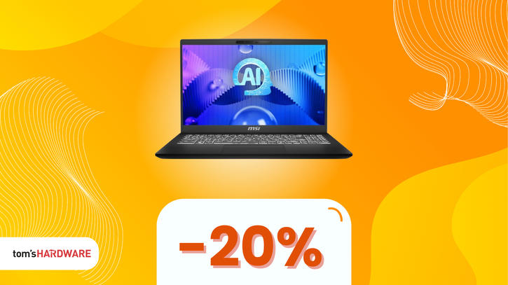 Immagine di MSI Modern 15 H AI, il notebook intelligente che si adatta alle tue esigenze, oggi in SCONTO! -20%