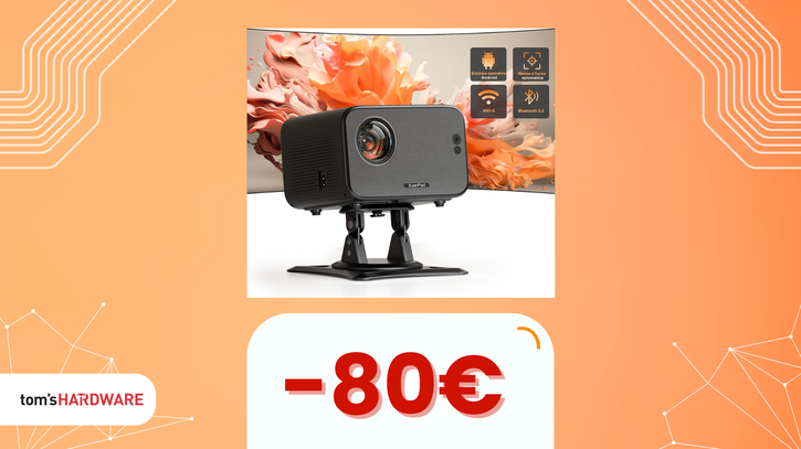 Immagine di Goditi i film come al cinema: proiettore XuanPad a un prezzo SHOCK! Sconto di 80€