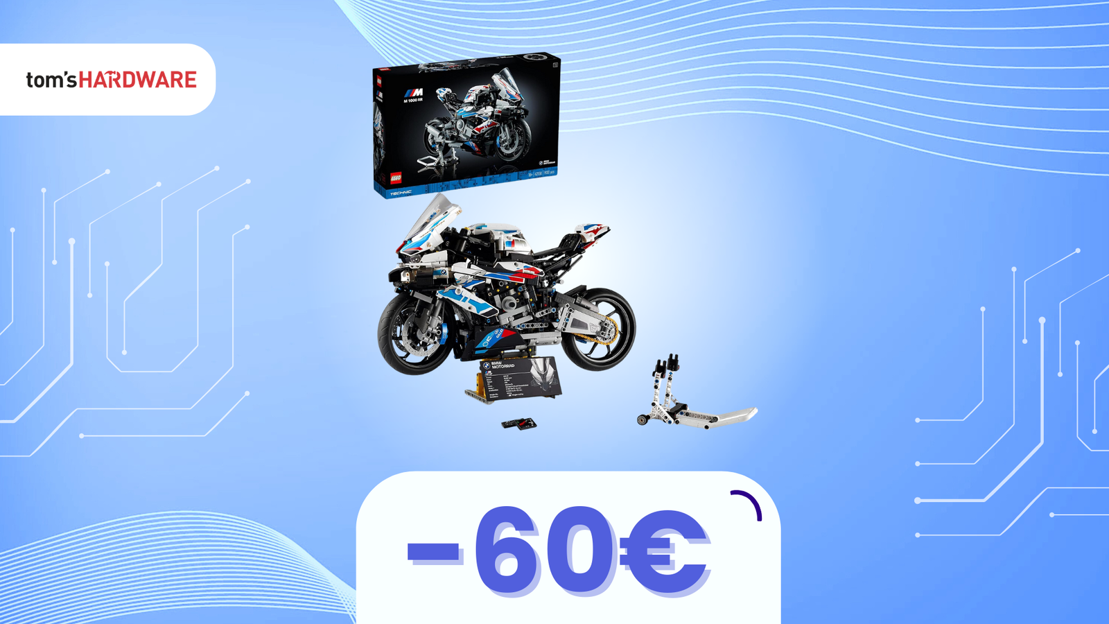 Immagine di Il regalo di San Valentino da URLO per lui: LEGO Technic BMW M 1000 RR a solo 189€!