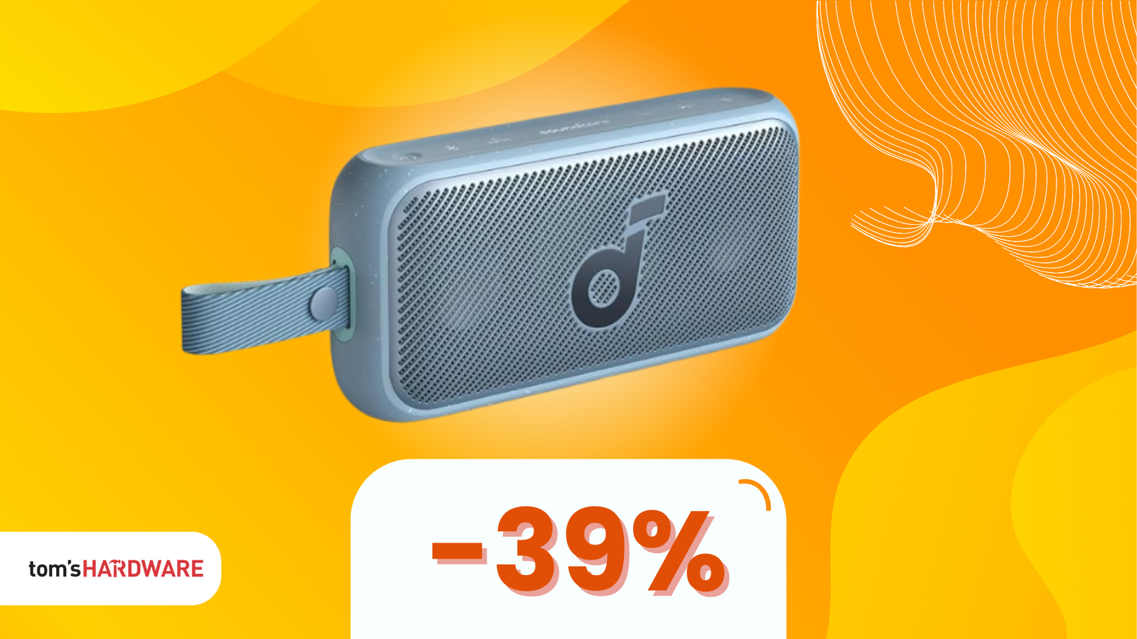 Immagine di Speaker Soundcore a soli 55€: resistente alle feste, all’acqua e alle cadute!