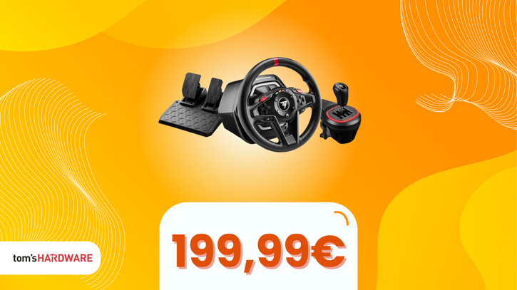 Immagine di Thrustmaster T128 Shifter Pack il kit definitivo per gli appassionati di guida virtuale, oggi a un PREZZO SUPER!