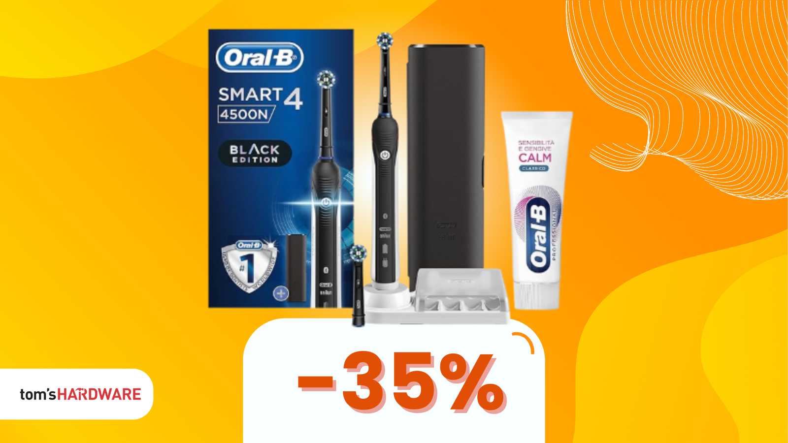 Immagine di Solo 60€ per questo spazzolino elettrico Oral-B con custodia inclusa!