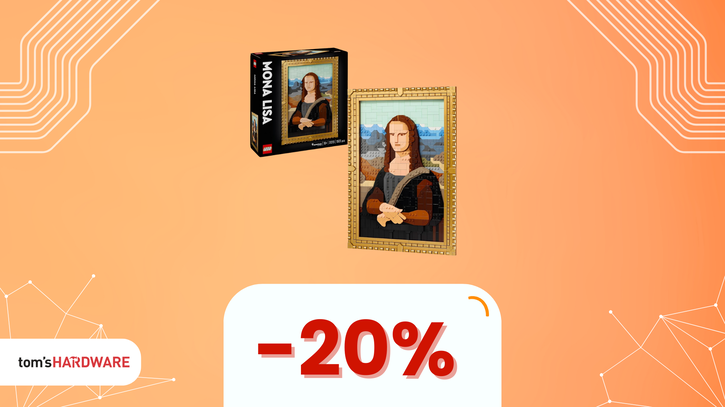 Immagine di Regalo di San Valentino perfetto? LEGO Art Gioconda a un prezzo SHOCK! (-20€)