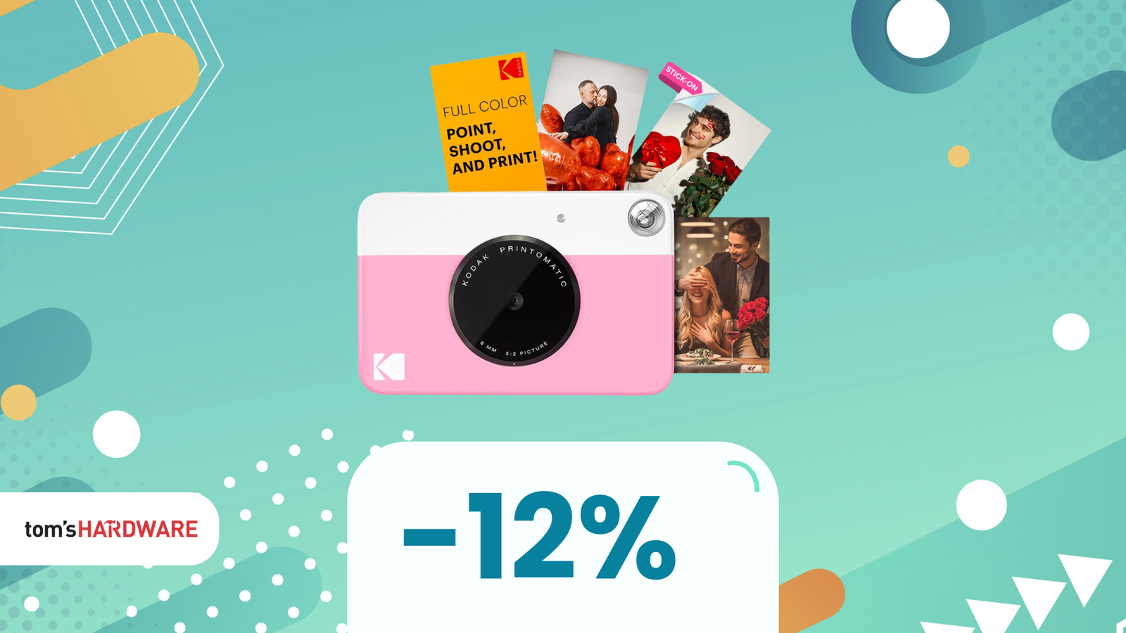 Immagine di Il regalo di San Valentino DEFINITIVO: la KODAK Printomatic a soli 80€!