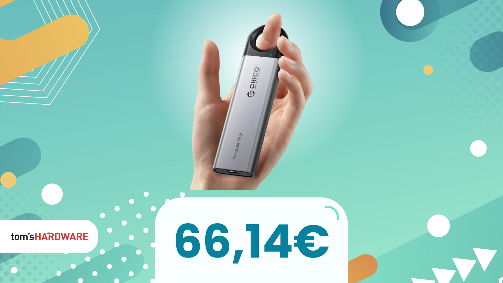 Immagine di Trasferisci i tuoi dati in un lampo con-questo SSD portatile, ora con DOPPIO SCONTO!