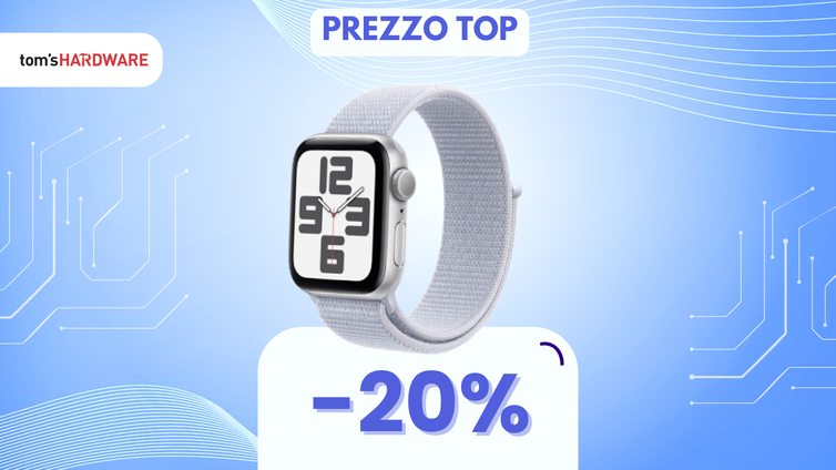 Immagine di Pazzesco sconto del 20% per l'Apple Watch SE: oggi a solo 199€!