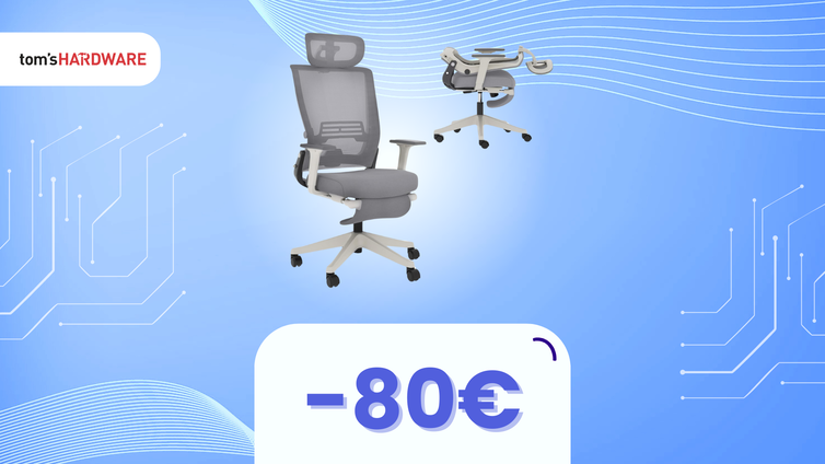 Immagine di Finalmente puoi dire addio al mal di schiena: sedia da ufficio FLEXISPOT a soli 200€!