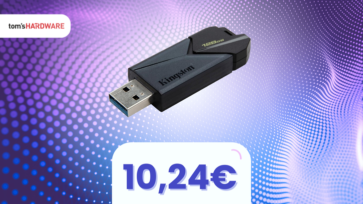 Immagine di Trasferisci i tuoi file in un lampo con questa chiavetta USB da 128GB, ora a SOLI 10€!