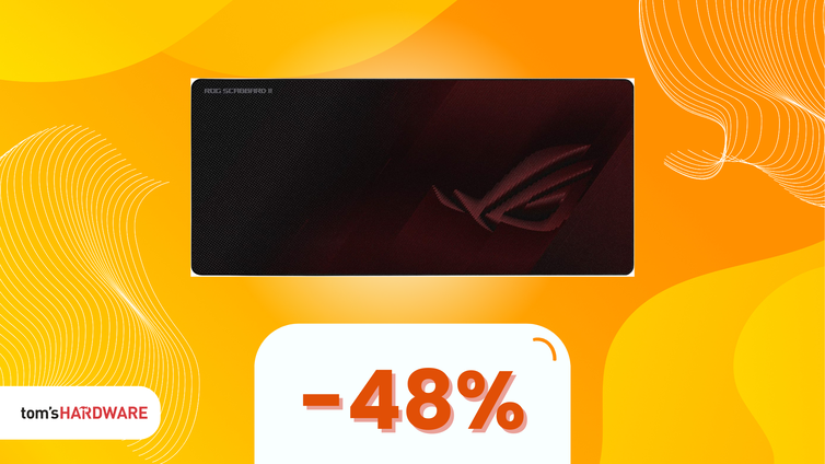 Immagine di Tappetino XL ASUS ROG Scabbard II a metà prezzo! (-48%)