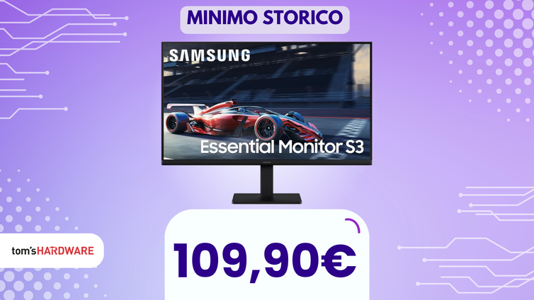 Immagine di Questo monitor Samsung 27" 100Hz non è mai costato COSI' POCO!