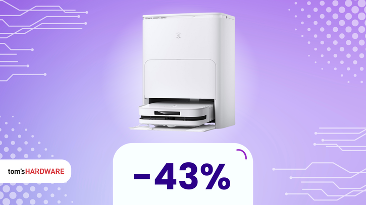 Immagine di ECOVACS DEEBOT X5 OMNI a metà prezzo! Risparmia il 43% ora!