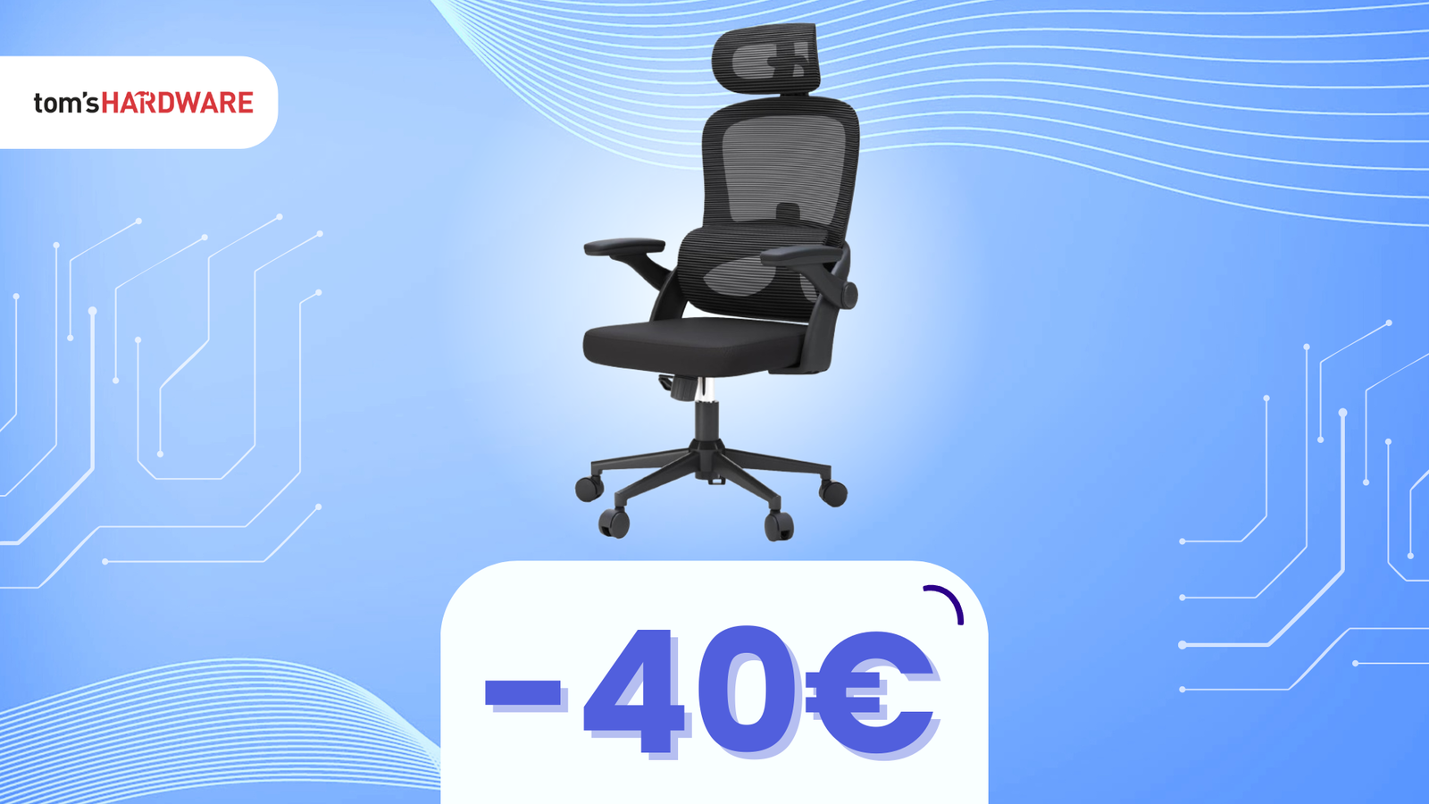 Immagine di Migliora la tua postura con questa sedia da ufficio in OFFERTA! MENO di 150€!