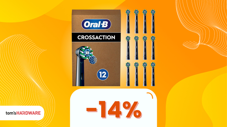 Immagine di Testine Oral-B Cross Action a soli 30€! Il meglio per la tua igiene orale, per tutto l'anno!